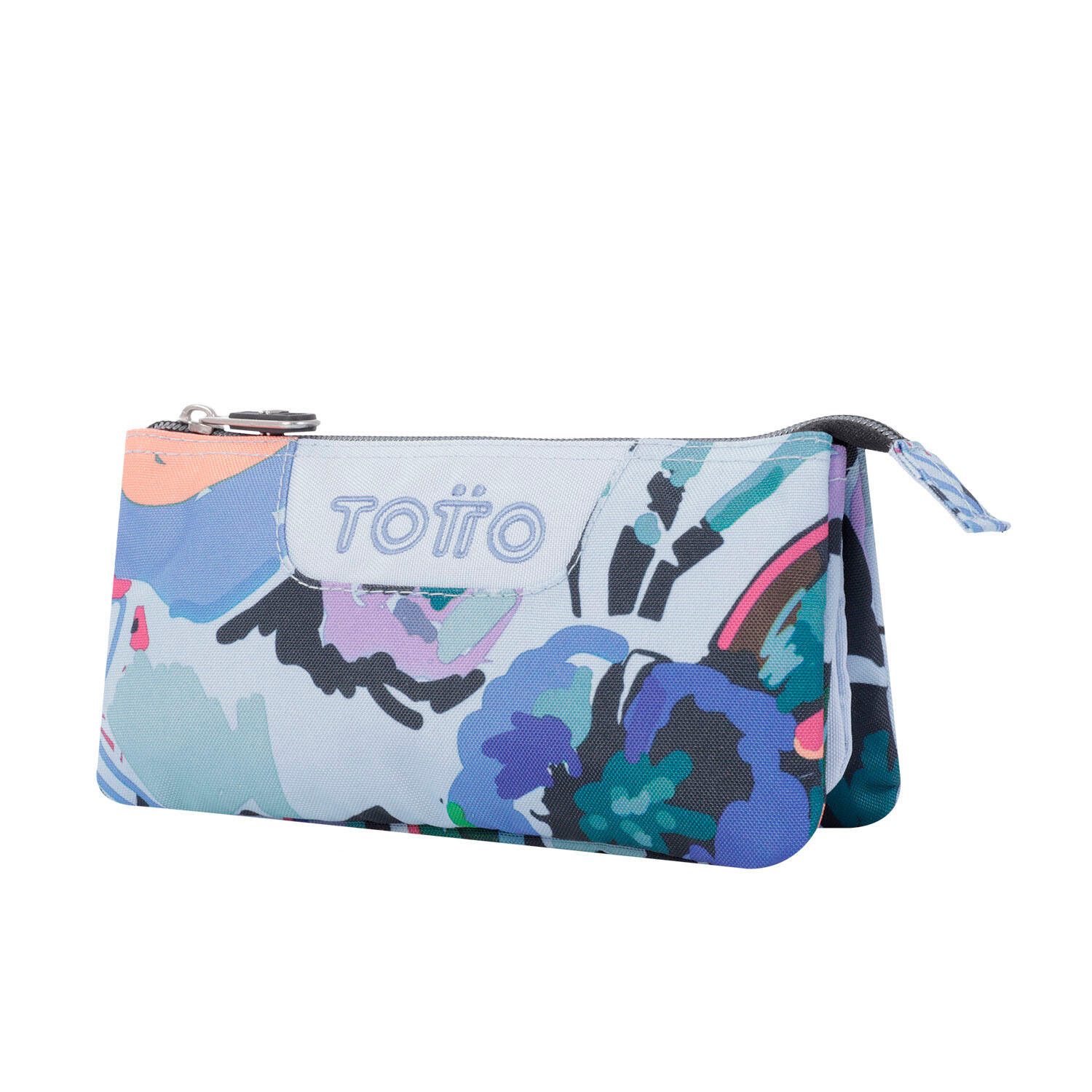 Totto Estuche escolar Tablero Lienzo Floral Poliéster 22 x 11 x 3.5 cm 2/5