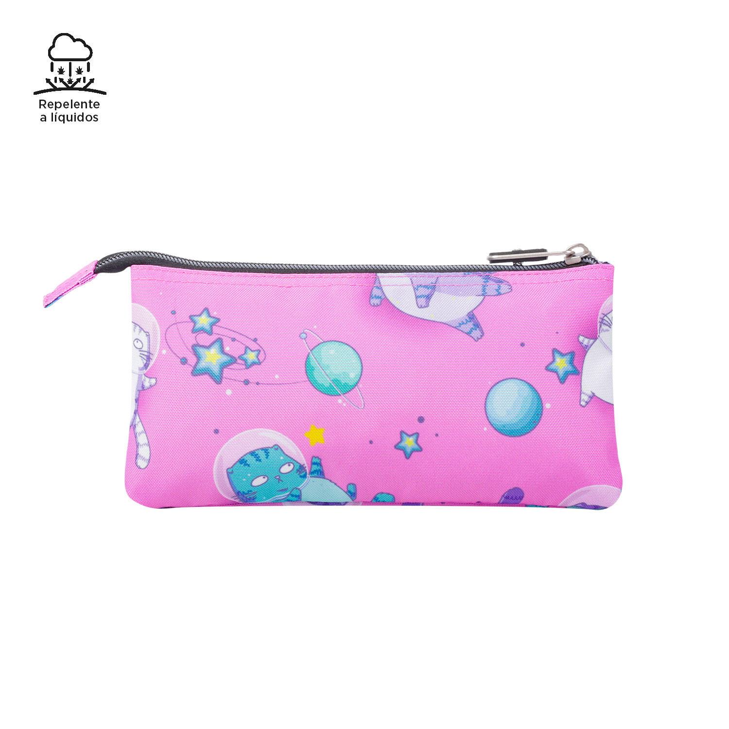 Totto Estuche escolar Tablero Gatos Astronautas Poliéster 22 x 11 x 3.5 cm 4/4