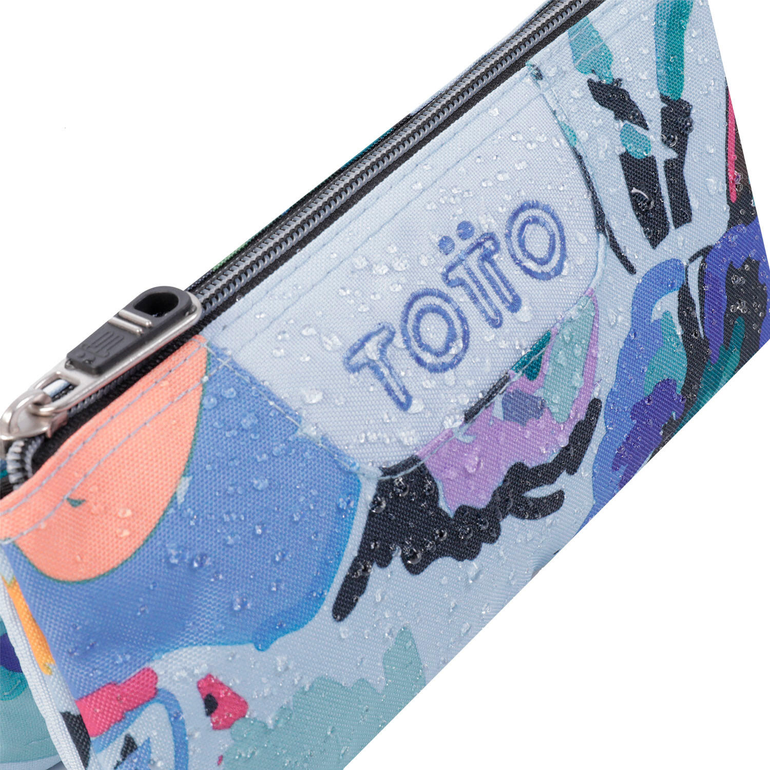Totto Estuche escolar Tablero Lienzo Floral Poliéster 22 x 11 x 3.5 cm 4/5