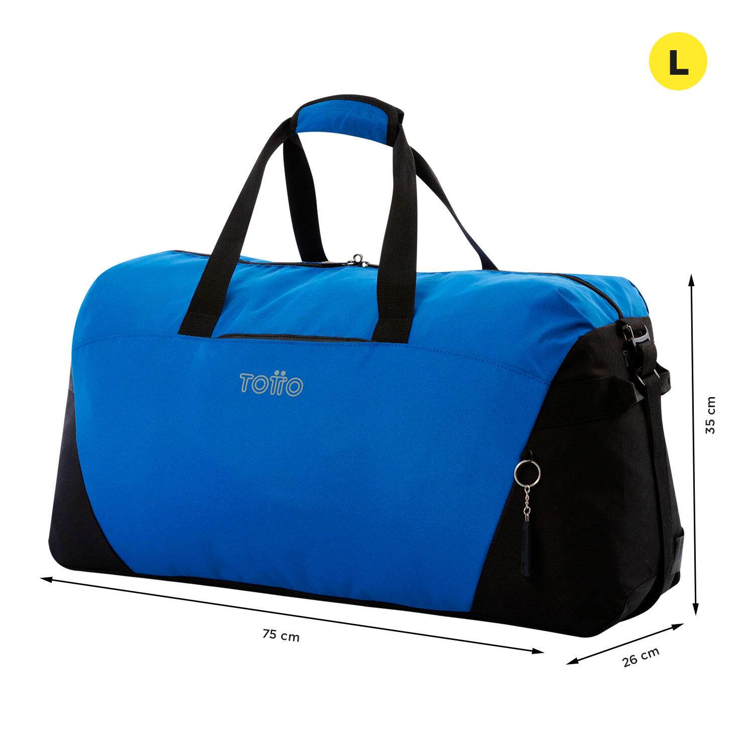 Totto Bolsa deporte Active Pro Snorkel Blue Poliéster 75 x 35 x 26 cm 2/4