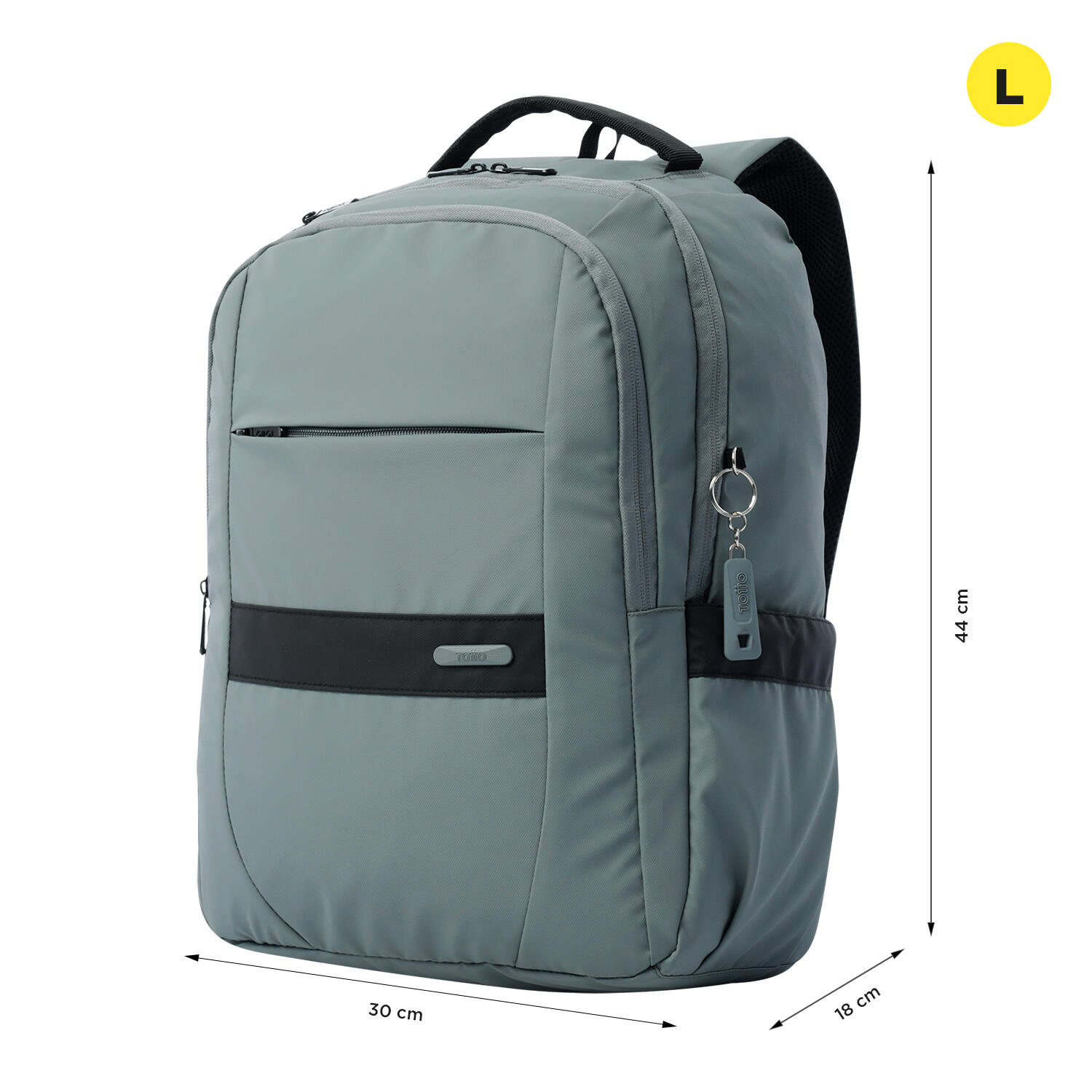 Totto Mochila urbana Wivetto 2.0 Monument Poliéster 30 x 44 x 18 cm 3/5