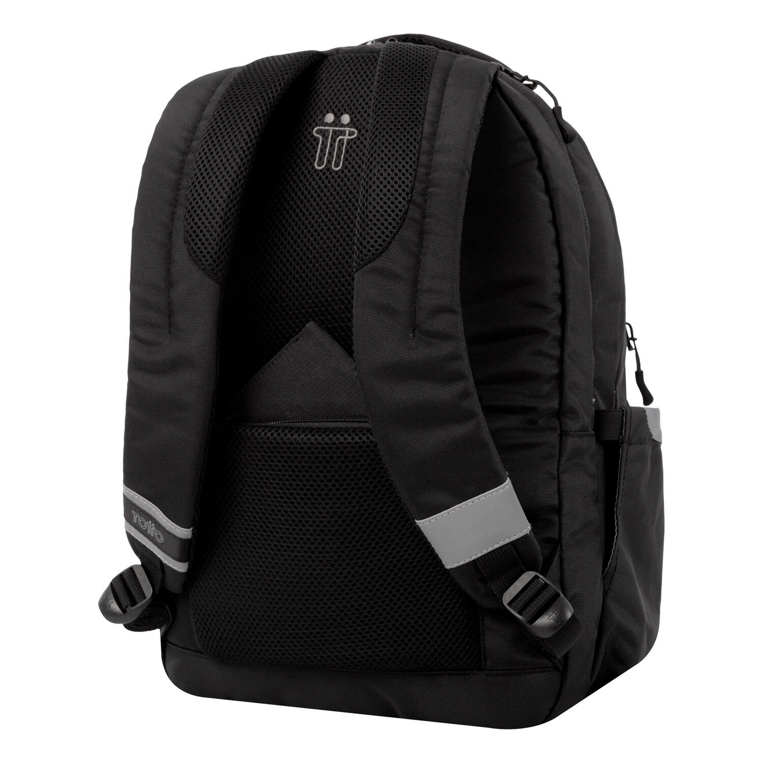 Totto Mochila urbana Indo Negro Poliéster reciclado 47 x 30.5 x 19 cm 5/5