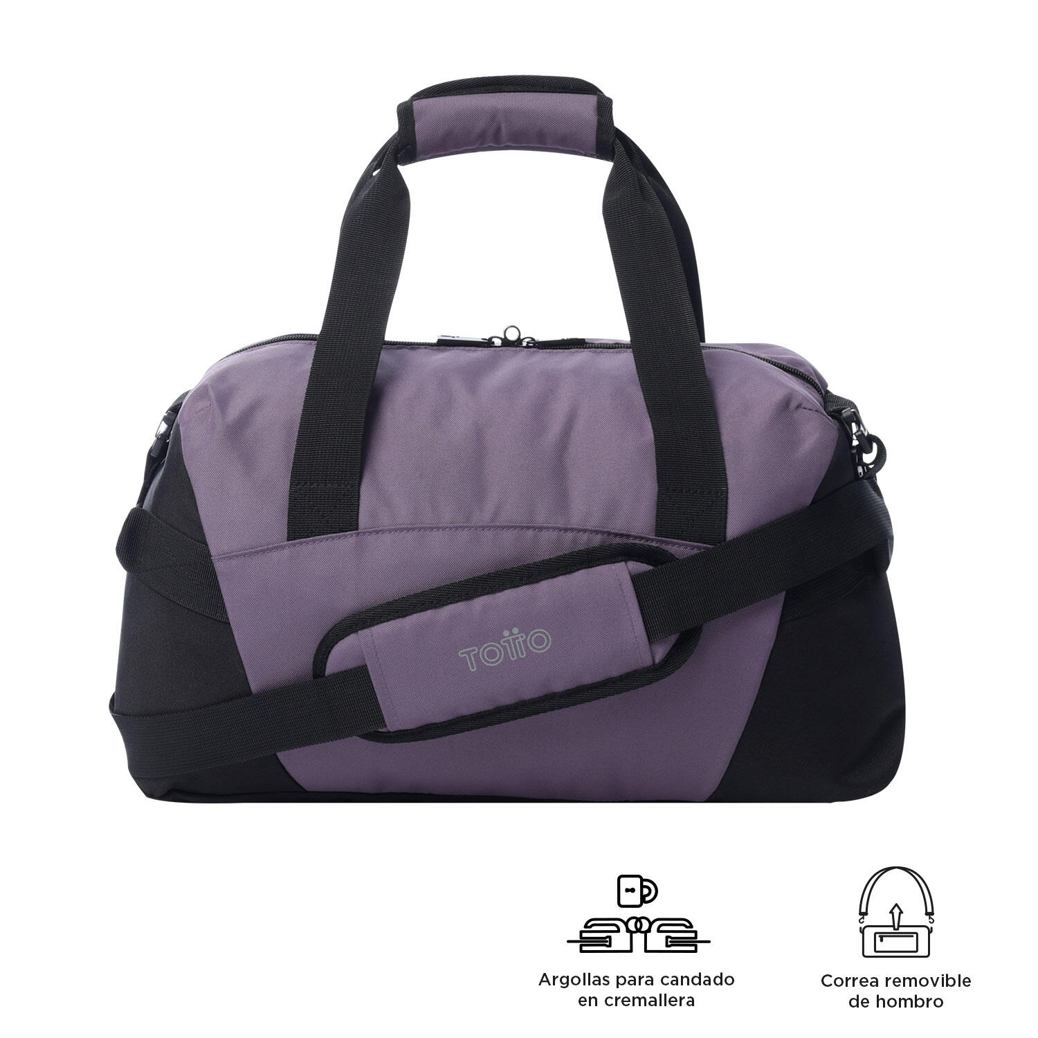 Totto Bolsa deporte Active Pro Montana Grape Poliéster 40 x 25 x 20 cm 4/4