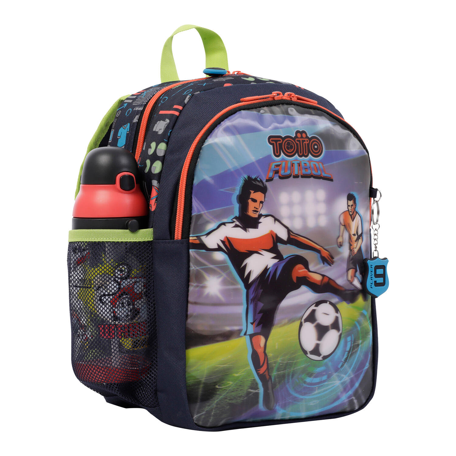 Totto Mochila escolar Digital Game Rosa Poliéster 25 x 32 x 10.5 cm 4/5