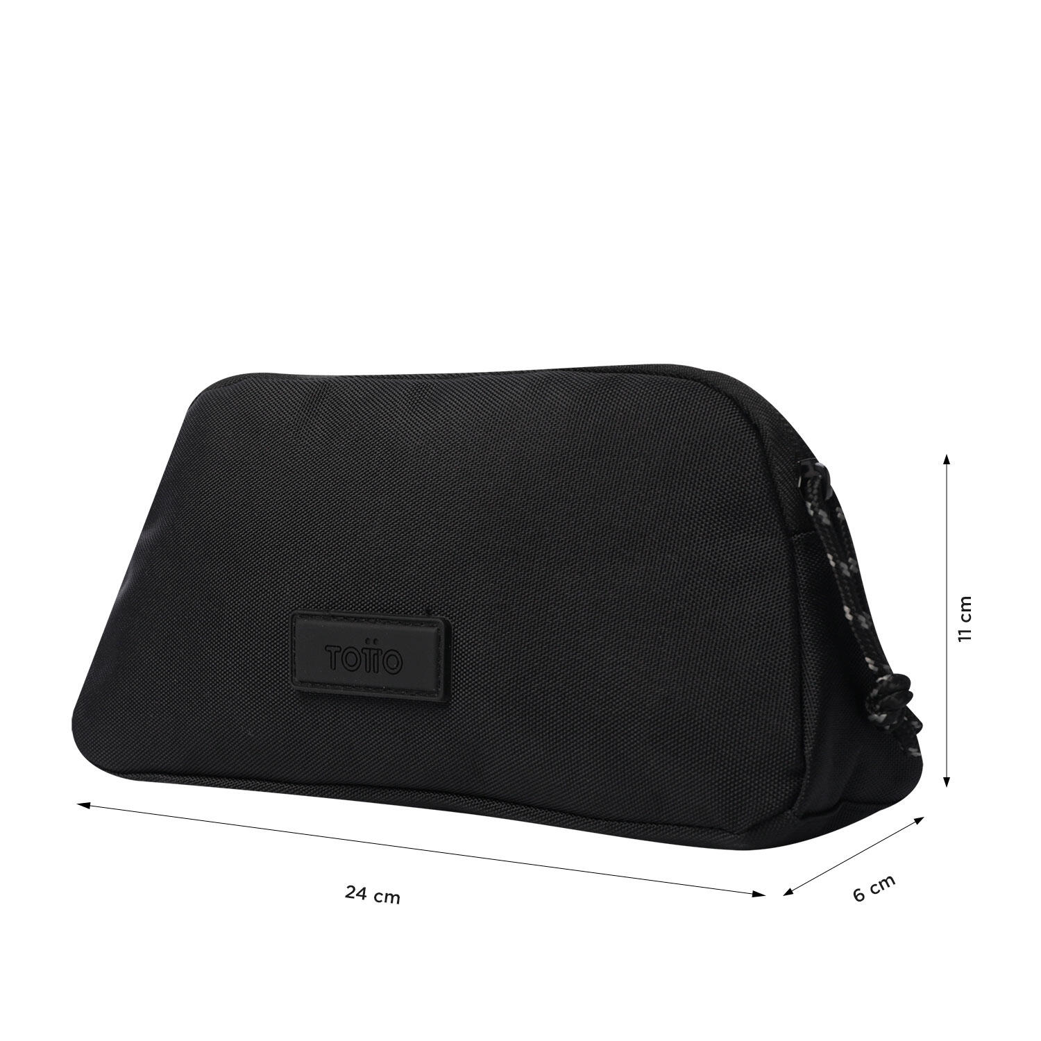 Totto Estojo Rocky Preto Poliéster 24 x 11 x 6 cm 2/4