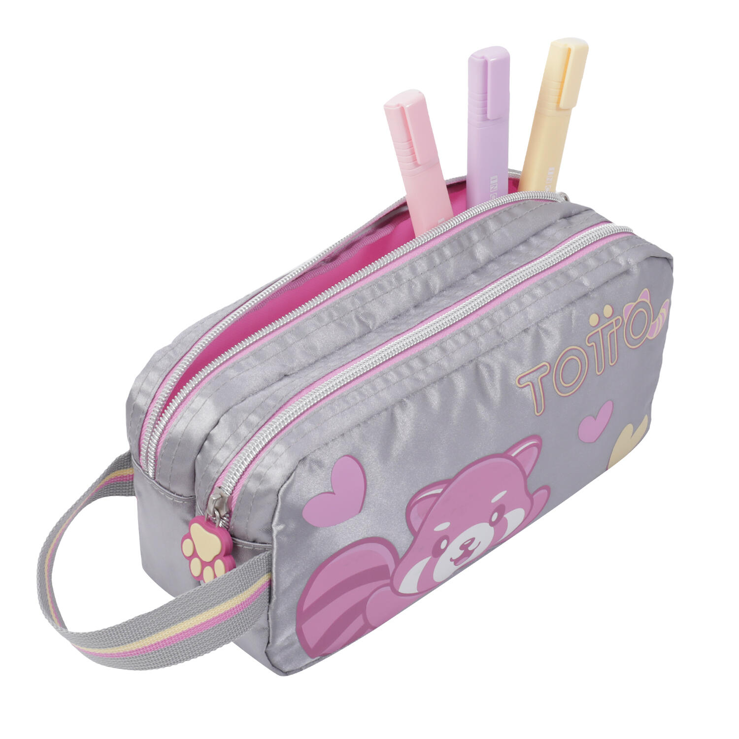 Totto Estuche infantil Minimalist Gris Poliéster 23 x 12 x 9 cm 4/4