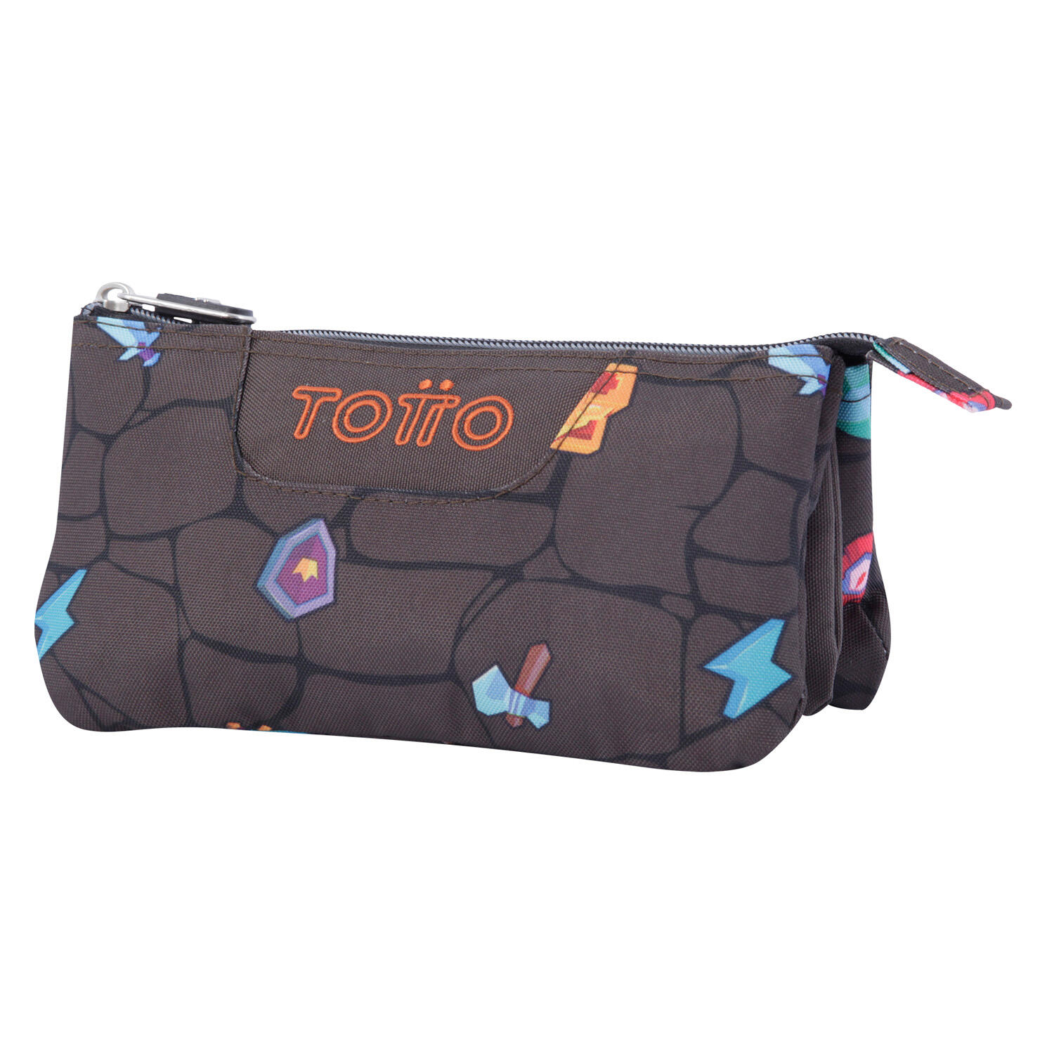 Totto Estuche escolar Tablero Videojuego Poliéster 22 x 11 x 3.5 cm 2/4