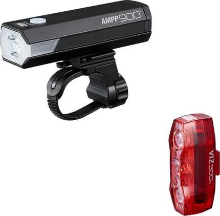 Oświetlenie rowerowe Cateye Ampp900 & Viz300