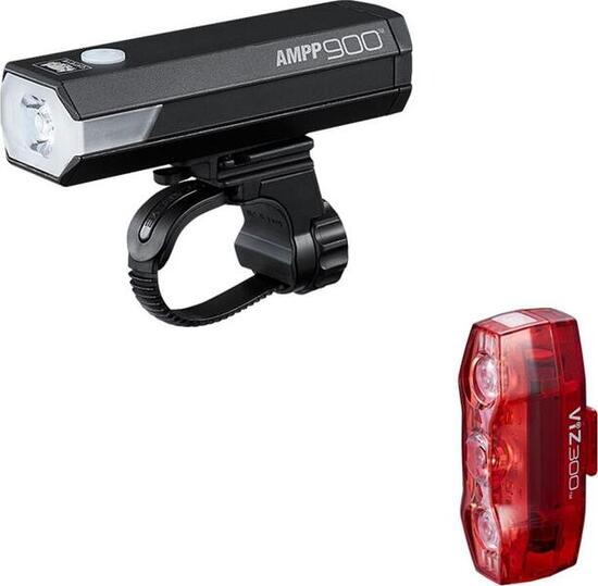 Oświetlenie rowerowe Cateye Ampp900 & Viz300