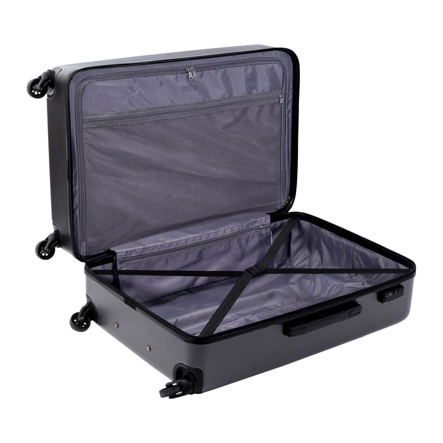 Totto Maleta grande Bazy Negro Policarbonato 51.8 x 78.8 x 30 cm 5/5