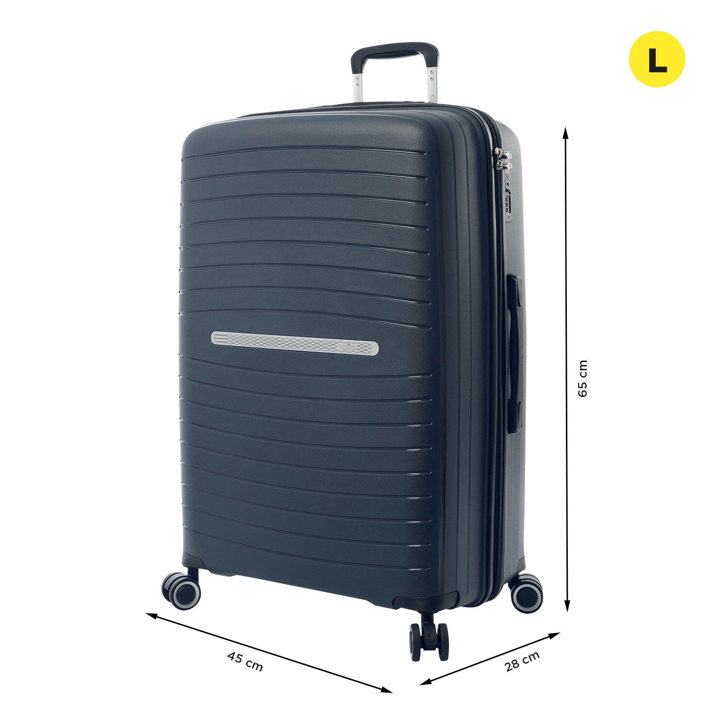 Totto Maleta grande Wave Salute Polipropileno 45 x 65 x 28 cm 2/5