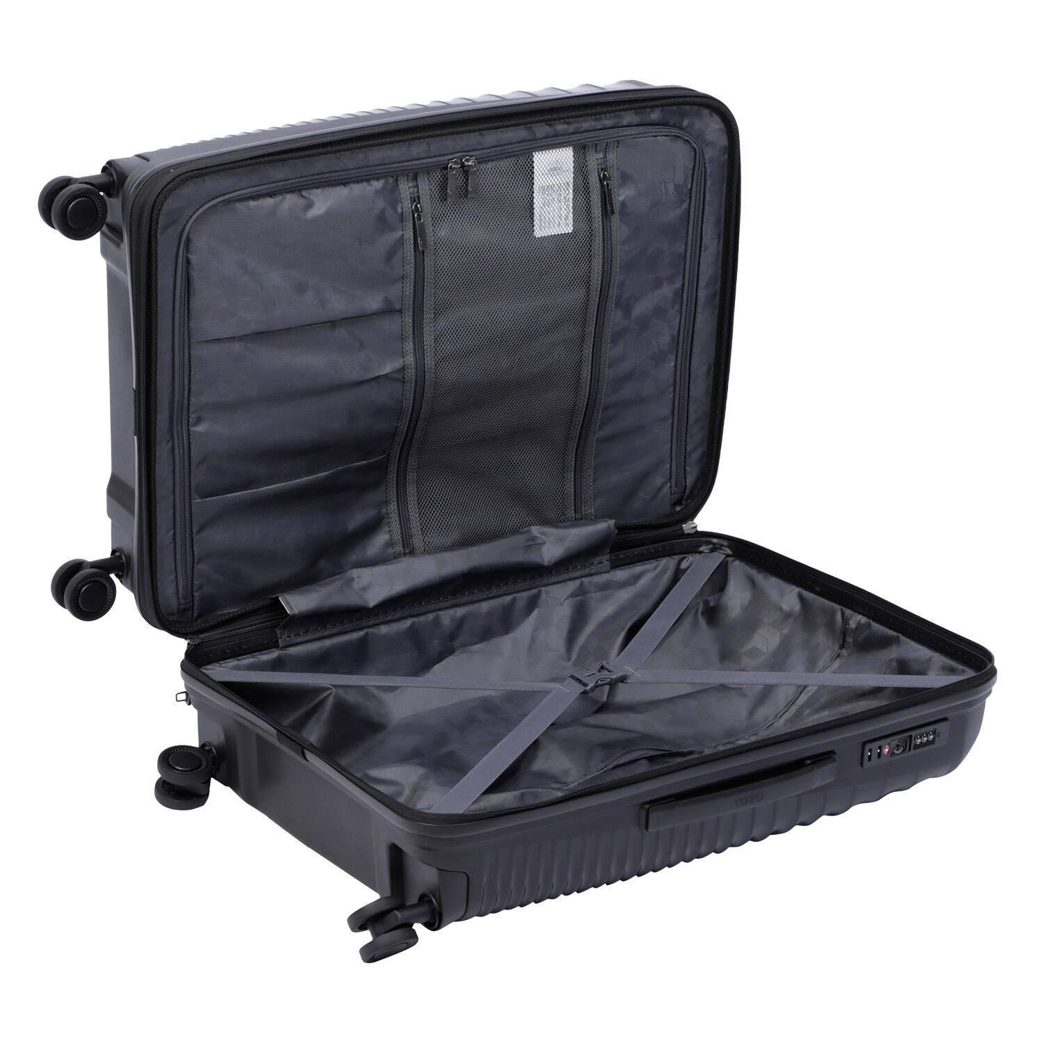 Totto Maleta mediana Traveler Negro Polipropileno 45.5 x 66 x 31.5 cm 5/5