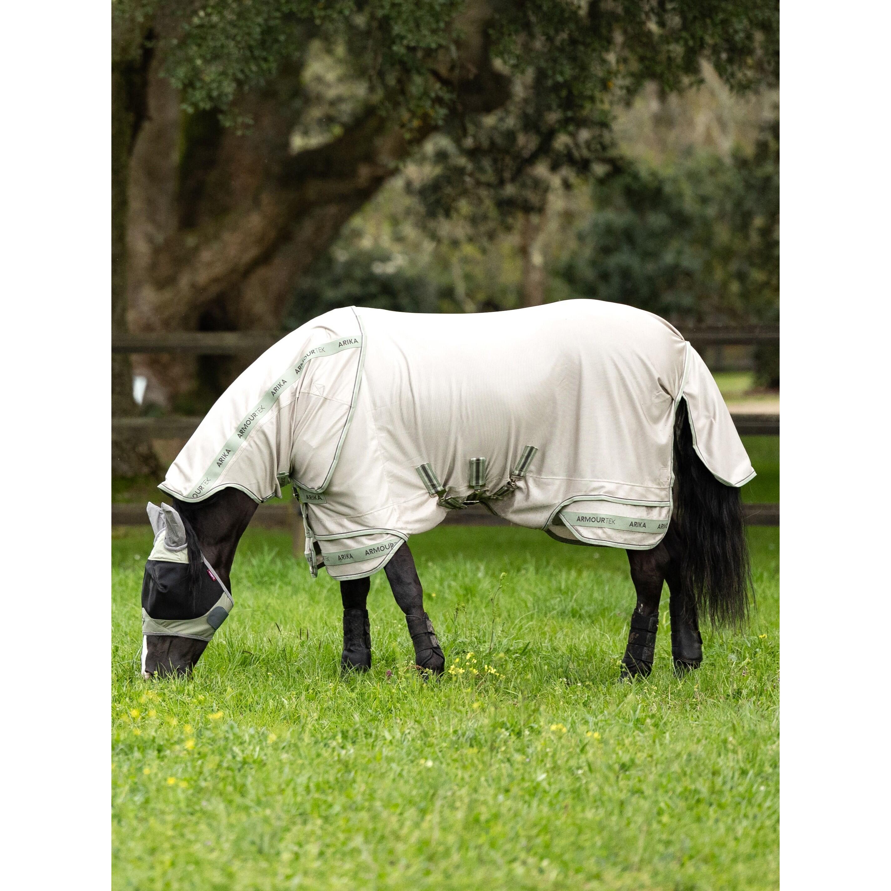 Paardenvliegendeken met halsdekking LeMieux Arika Armour-Tek 2/7