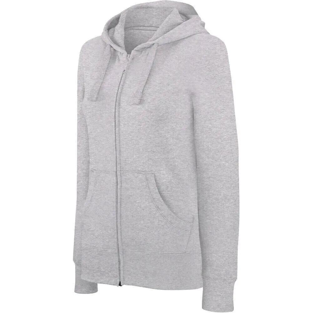 Damen Hoodie mit Reißverschluss Kariban 2/5