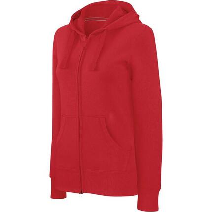 Sweathirt femme zippé à capuche Kariban