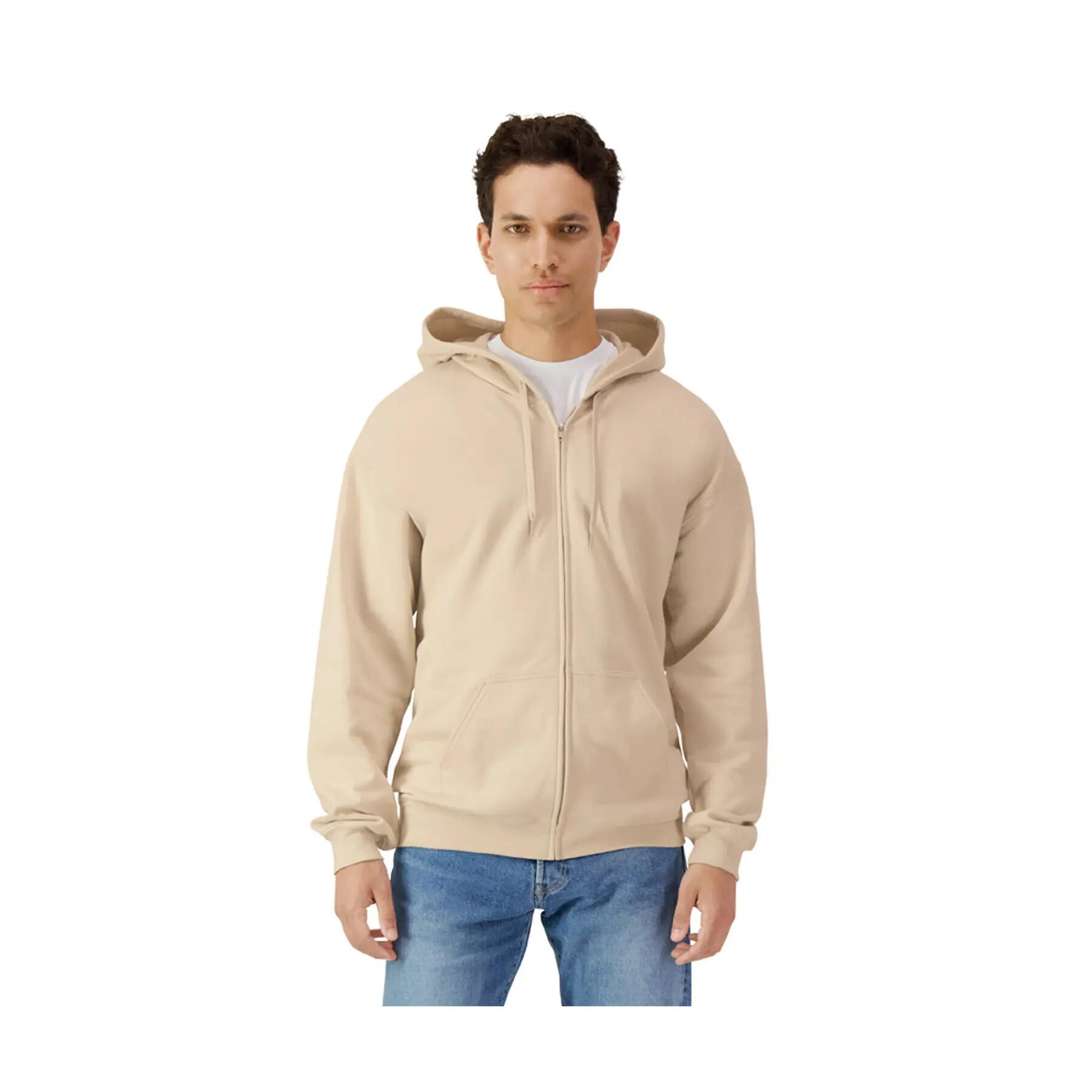 Hooded sweatshirt met rits Gildan 2/3