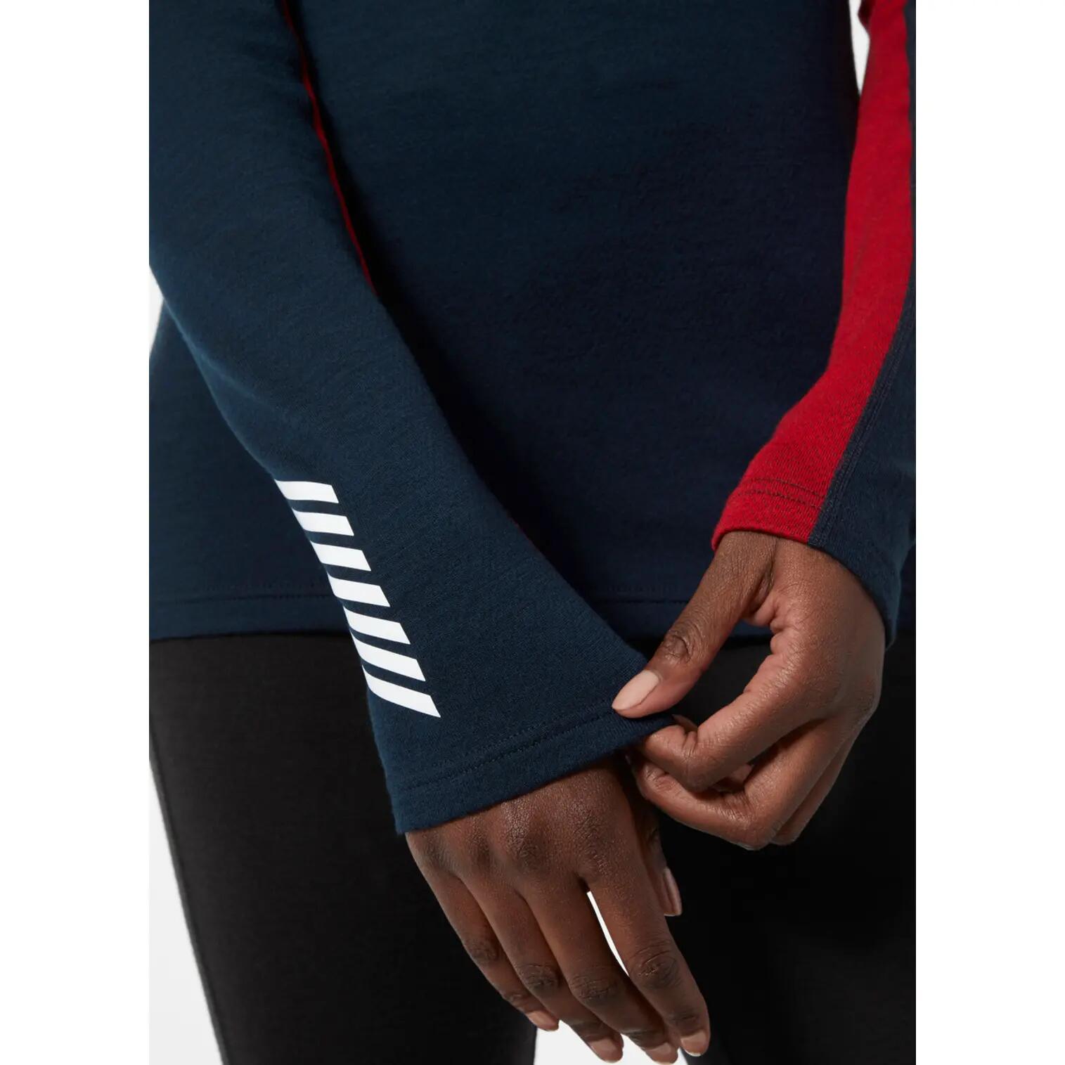 Sweatshirt femme Helly Hansen lifa merino midweight crew 4/6