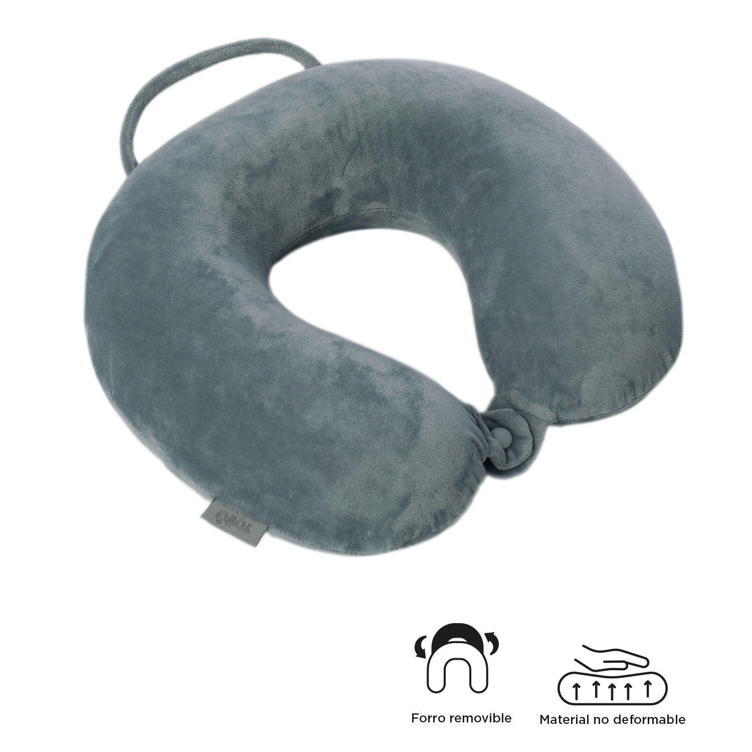 Totto Almohada viaje Jet Pillow Monument Poliéster 32.5 x 10 x 29 cm 2/3