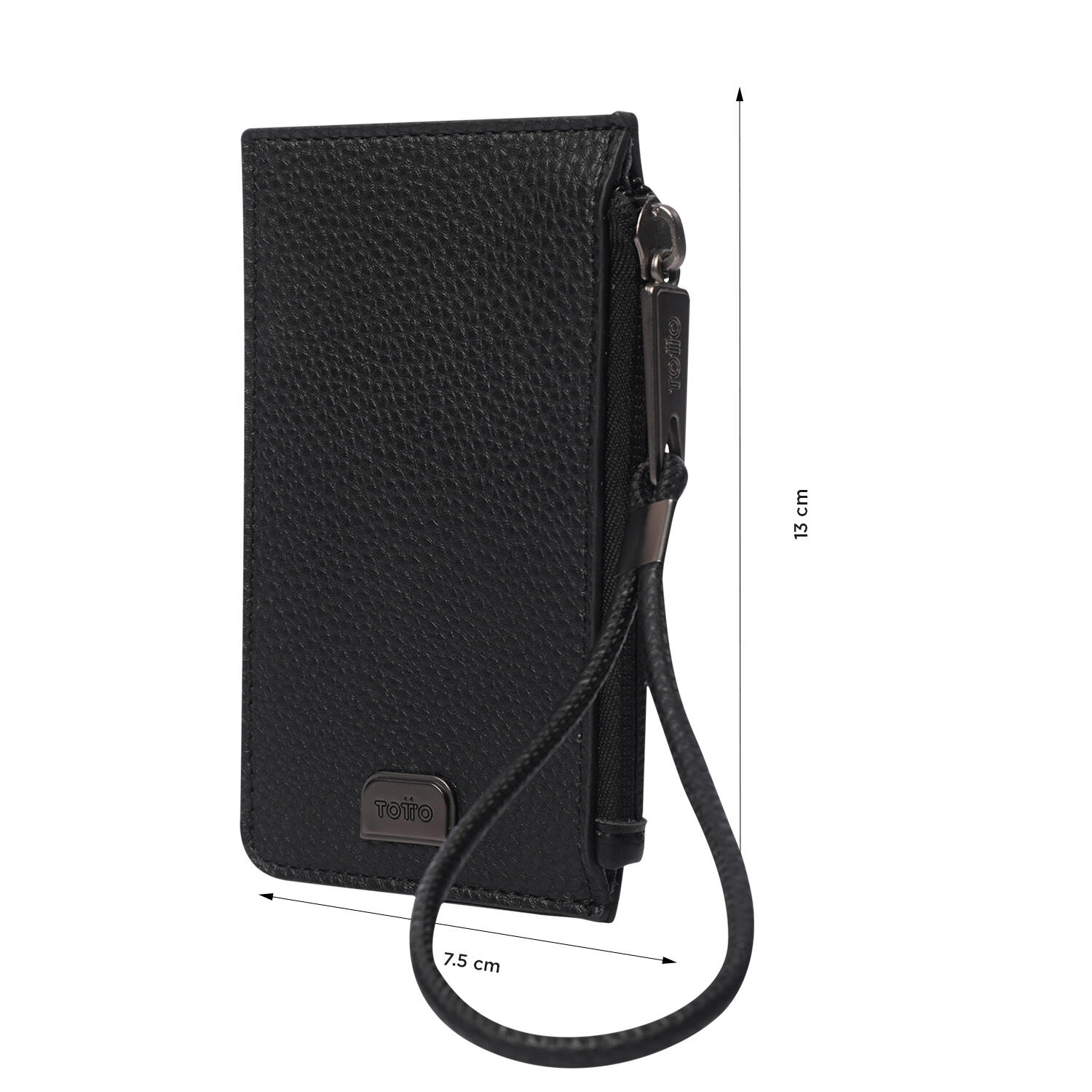 Totto Portadocumentos Smooth Negro Poliuretano 7.5 x 13 x 1 cm 2/5