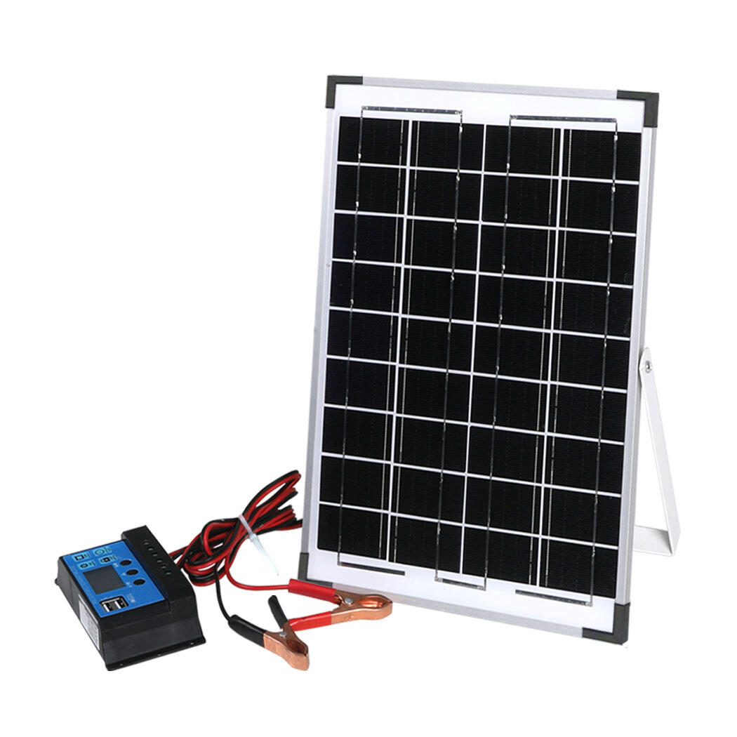 Traderight Group  12V 10W Solar Panel Kit