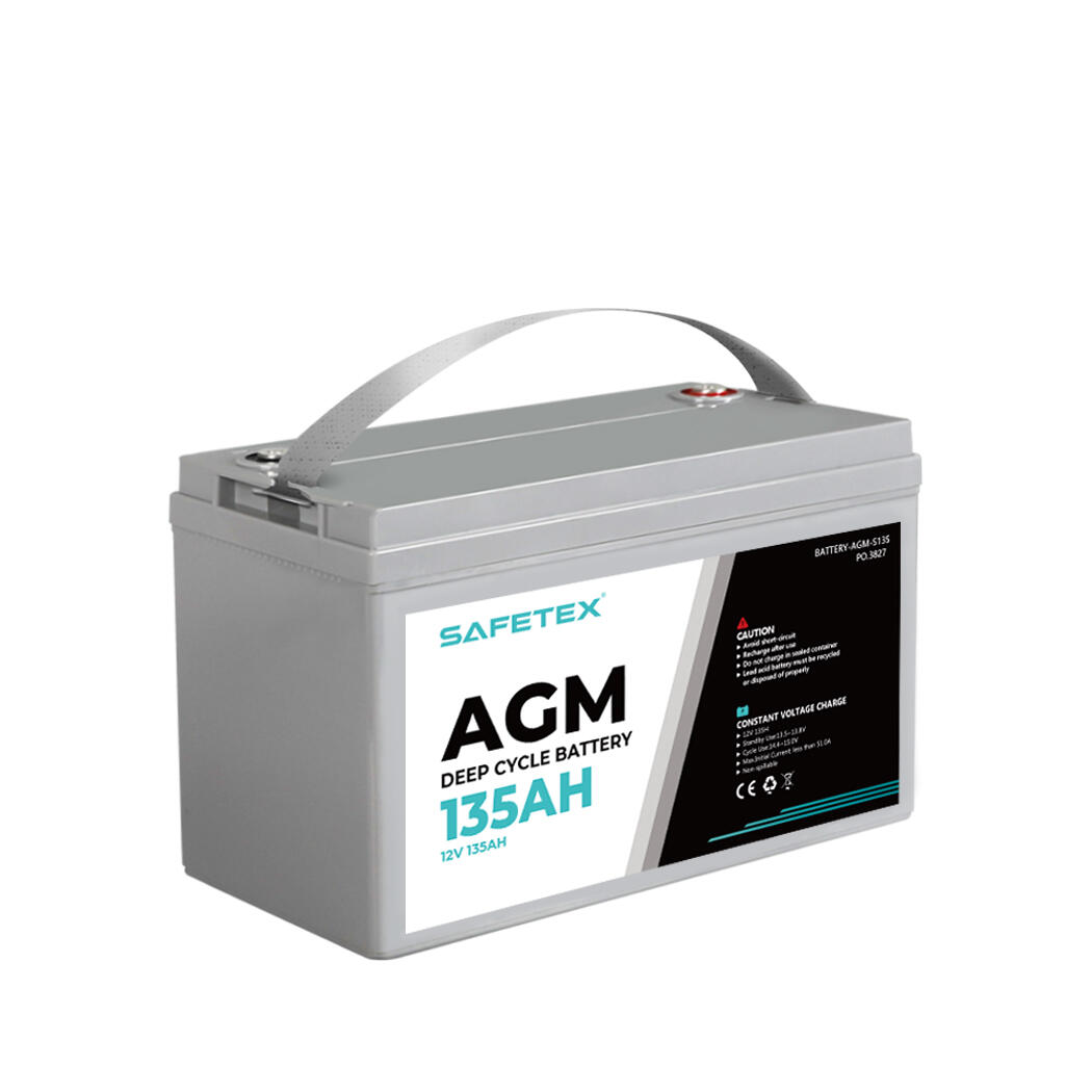 Safetex AGM Deep Cycle Battery 12V 135Ah