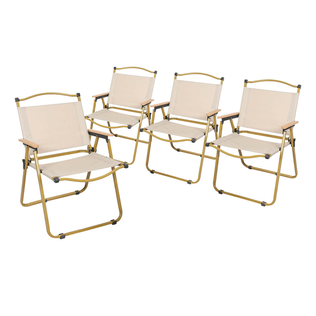 Levede Outdoor Furniture Camping Chair 4PCS