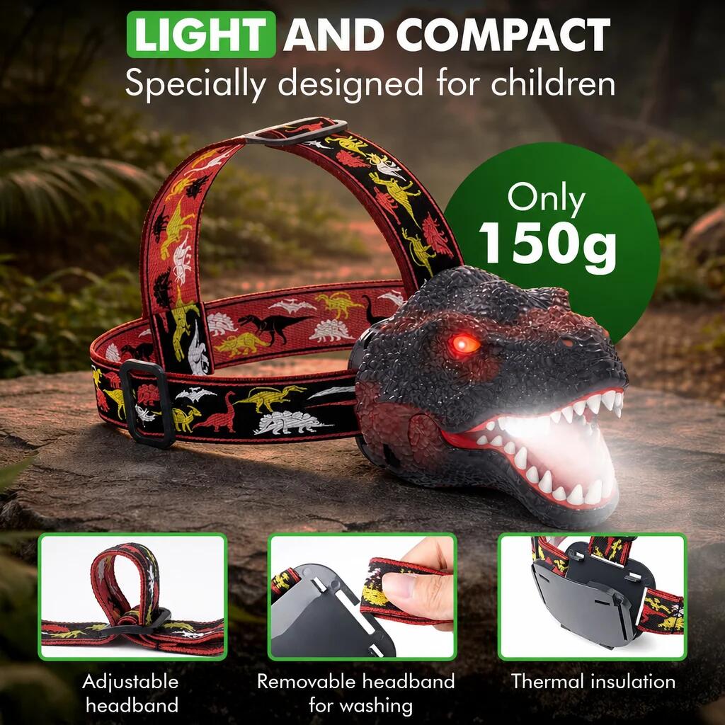 Hoofdlamp Kinderen Oplaadbaar LED 6/6