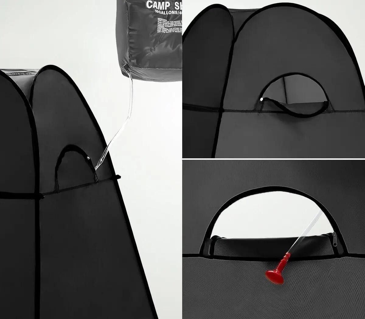 Tenda doccia a scomparsa 2/6