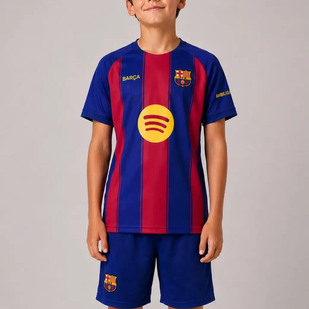 Lamine Yamal FC Barcelona Home Kit 25/26 Kids