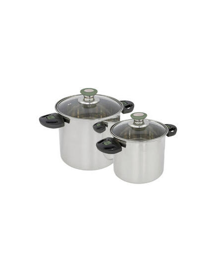 Topfset - Elegance Compact 2 - 2-Teilig - Edelstahl