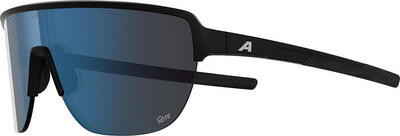 Alpina ram 2.0 q-lite sportbril blauw spiegel, mat zwart