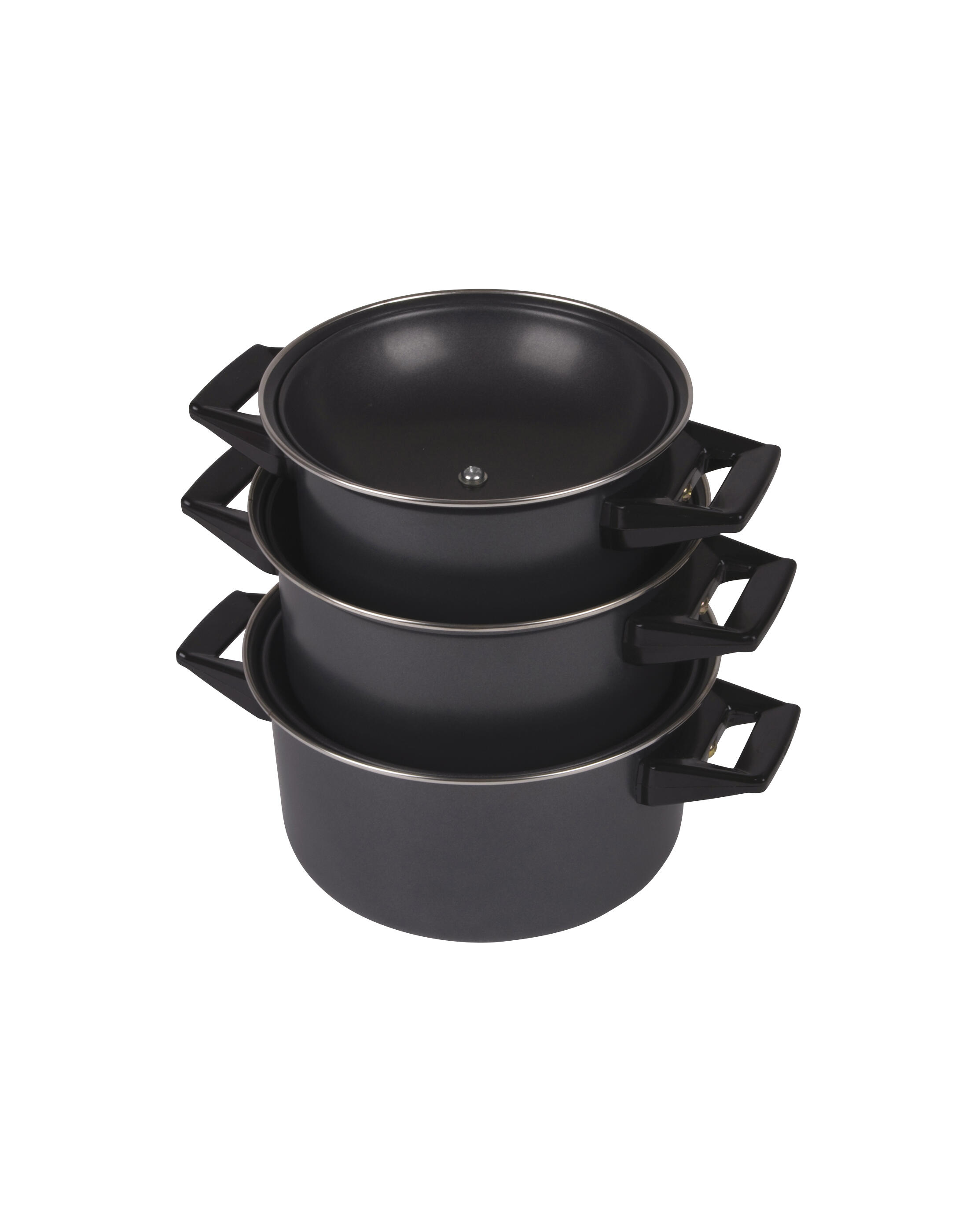 Batterie de cuisine - Rondo - 3 Pièces - Acier au carbone 3/6