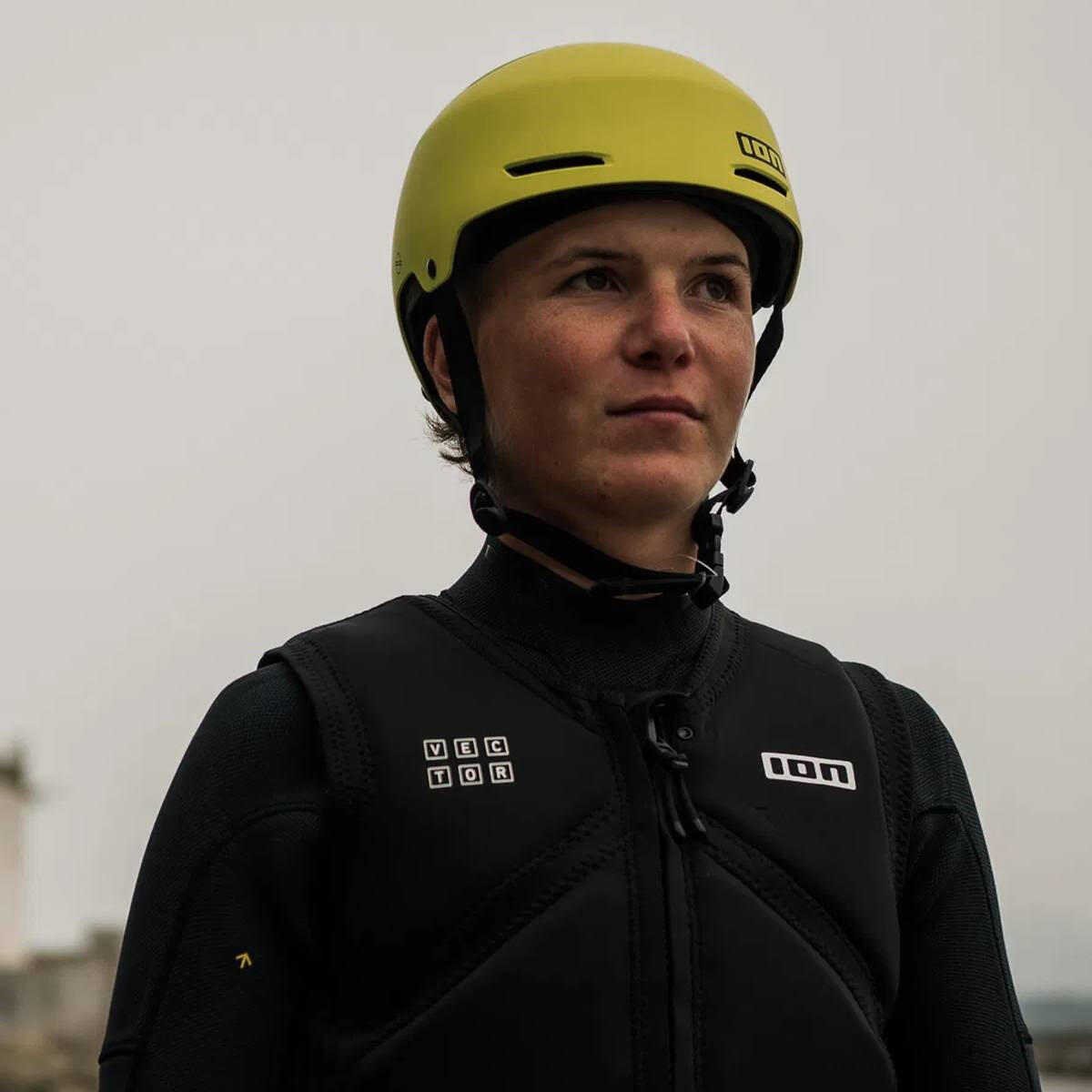 Kask ION Slash Core Lime Alert 3/7