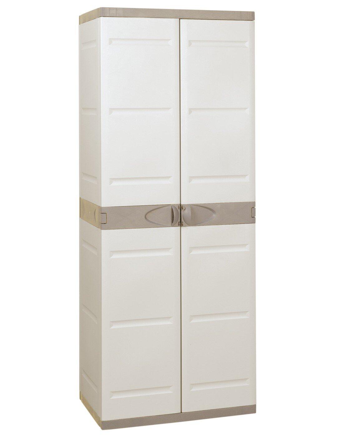 Armario de 4 estantes de Resina | Titani JARDIN202 Beige 2/5