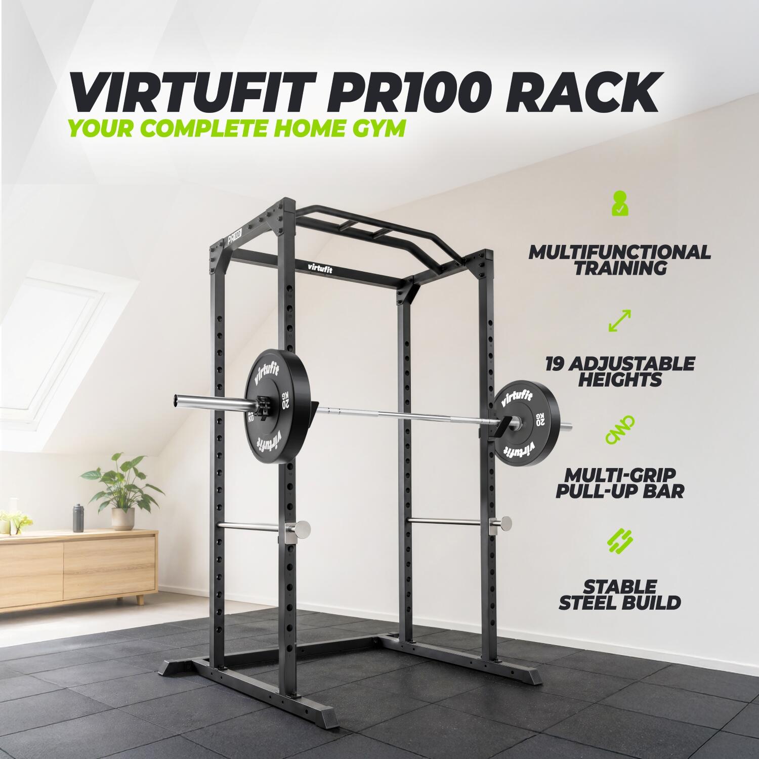 PR100 Power Rack - Squat Rack - Krachtstation 2/7
