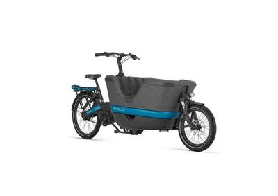 Gazelle makki load elektrische bakfiets 49 cm, 400wh, zwart