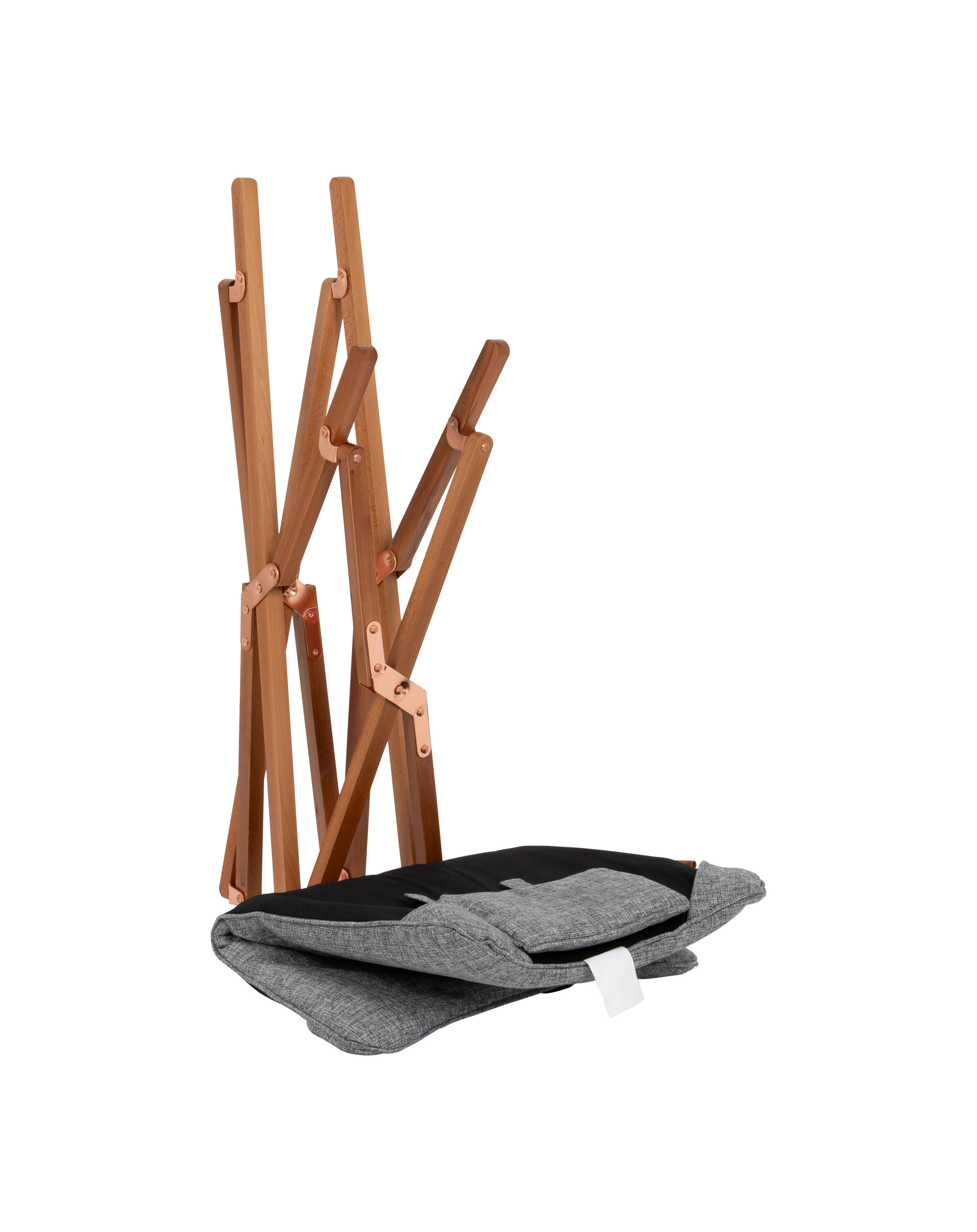 Urban Outdoor - Fauteuil relax - Bloomsbury - S - Polyester Oxford - Gris 6/7