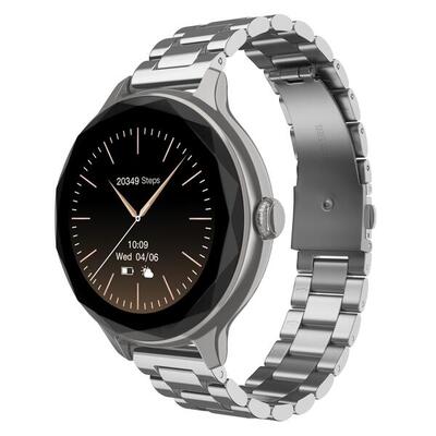 Orologio intelligente Smartwatch NOISE Diva Argento Metálico