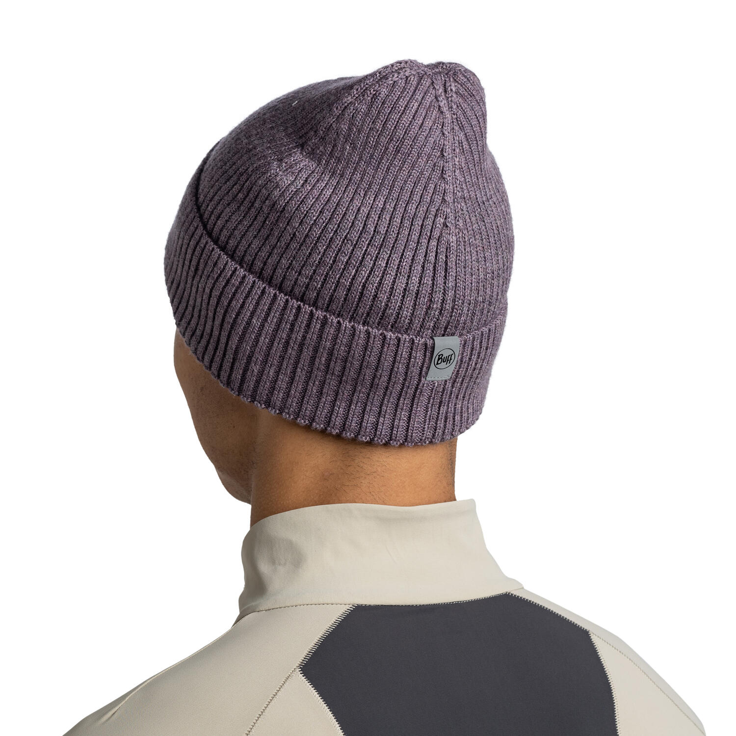 Gorro Merino Active Unisex Buff Morado 4/5