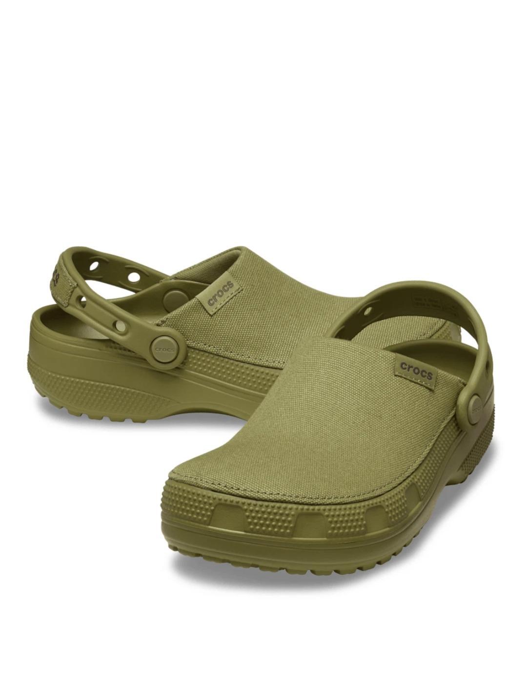 Sandales pour homme Crocs Vert. 3/6