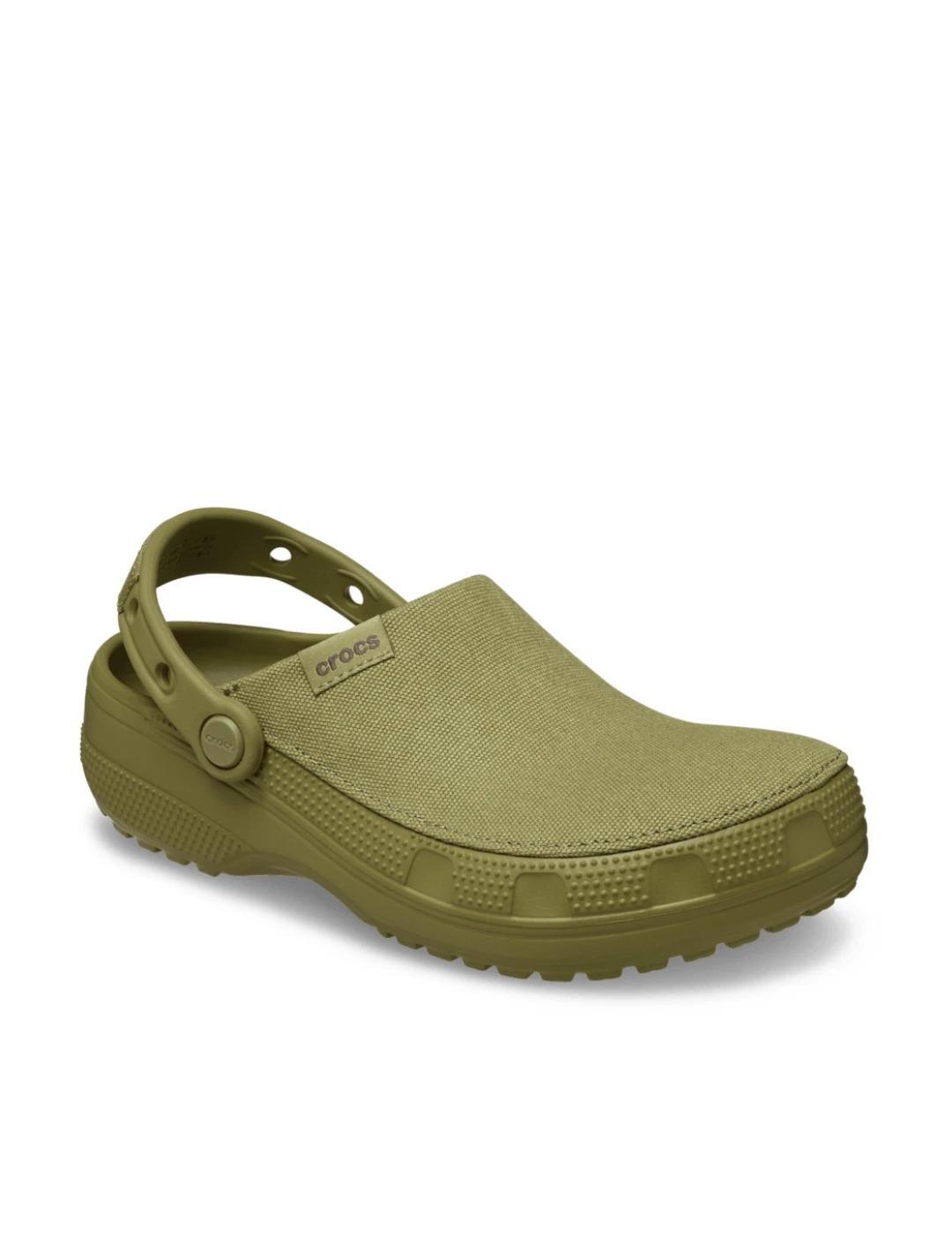 Sandales pour homme Crocs Vert. 2/6