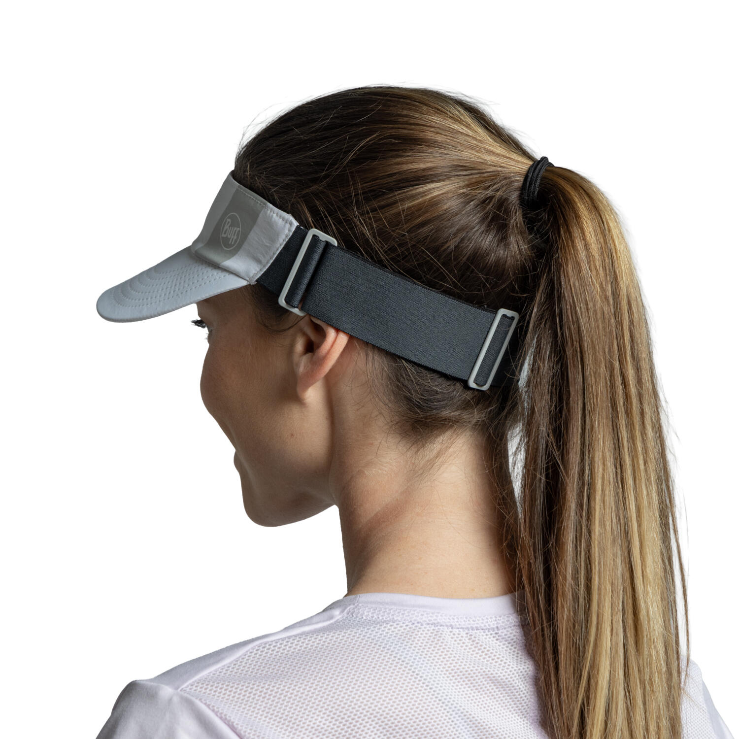 Visera Speed Mujer Buff Blanco 2/7