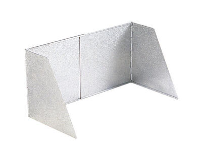 Windscherm - p/258 - verstelbaar - aluminium