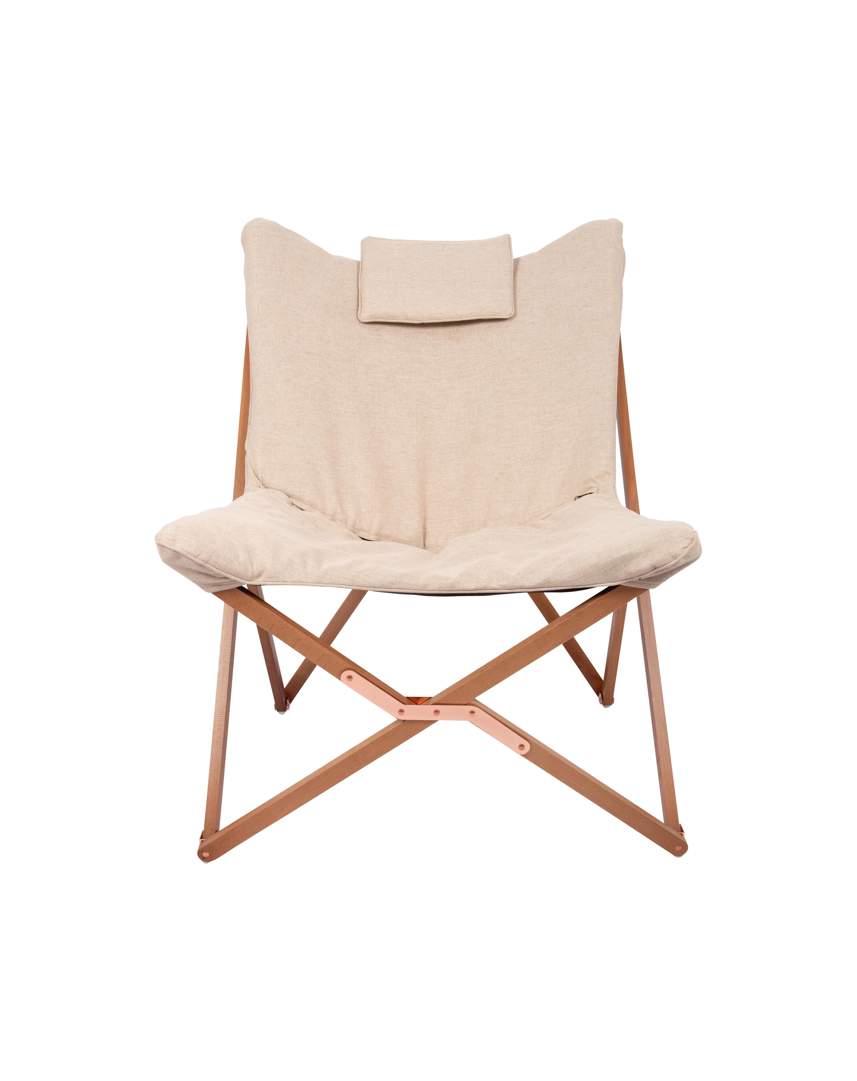 Urban Outdoor - Fauteuil relax - Bloomsbury - L - Polyester oxford - Beige 2/7