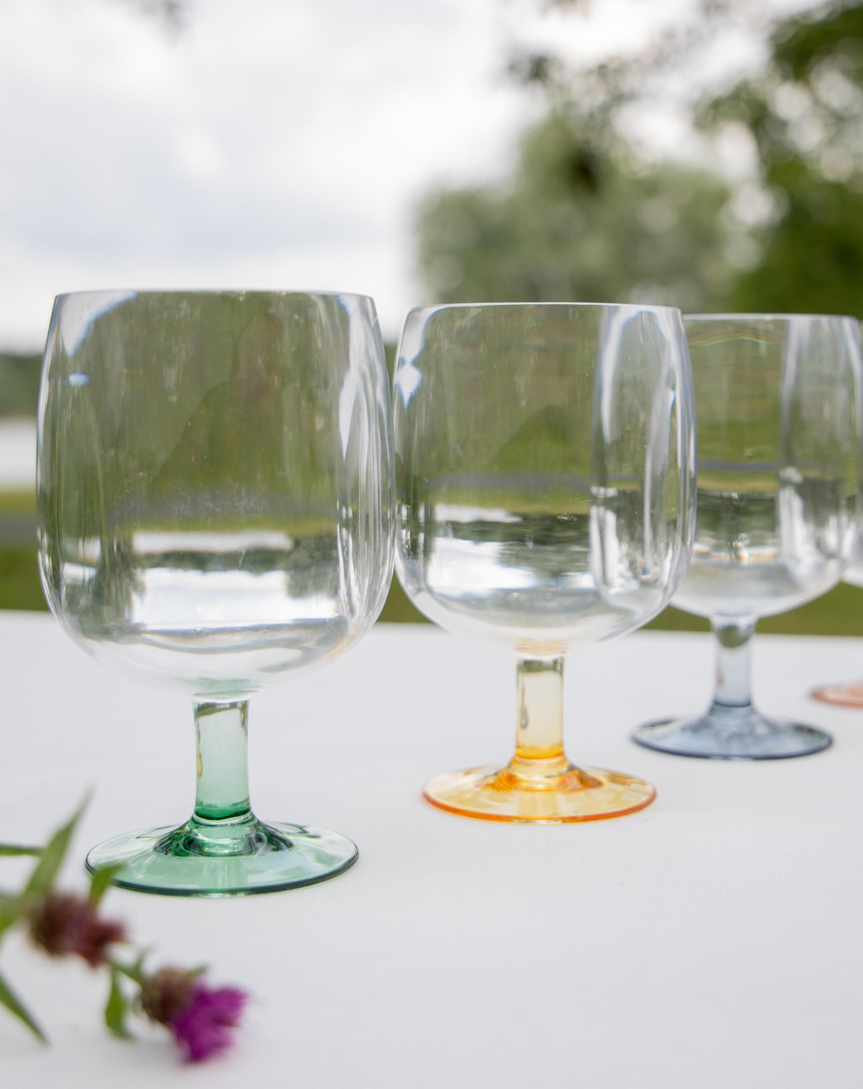 Pastel collection - Wijnglas Ornans 250 ml 4 Stuks 6/7
