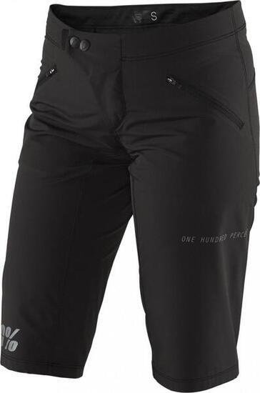 Pantaloncini da donna 100% Ridecamp neri