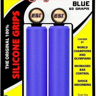 ESI Chunky 32mm Silicone Grips - Blue