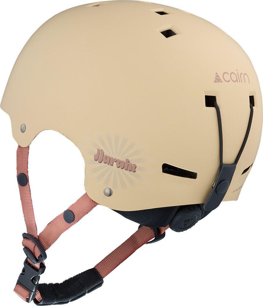 Casque Bol Cairn Darwin Beige Mat Enfant 2/3