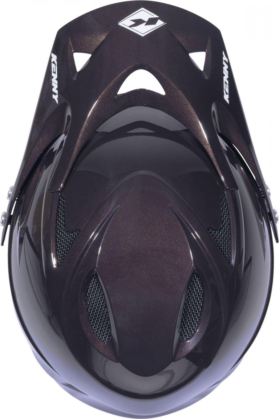 Casco Integral Kenny Down Hill Solid Negro 3/4