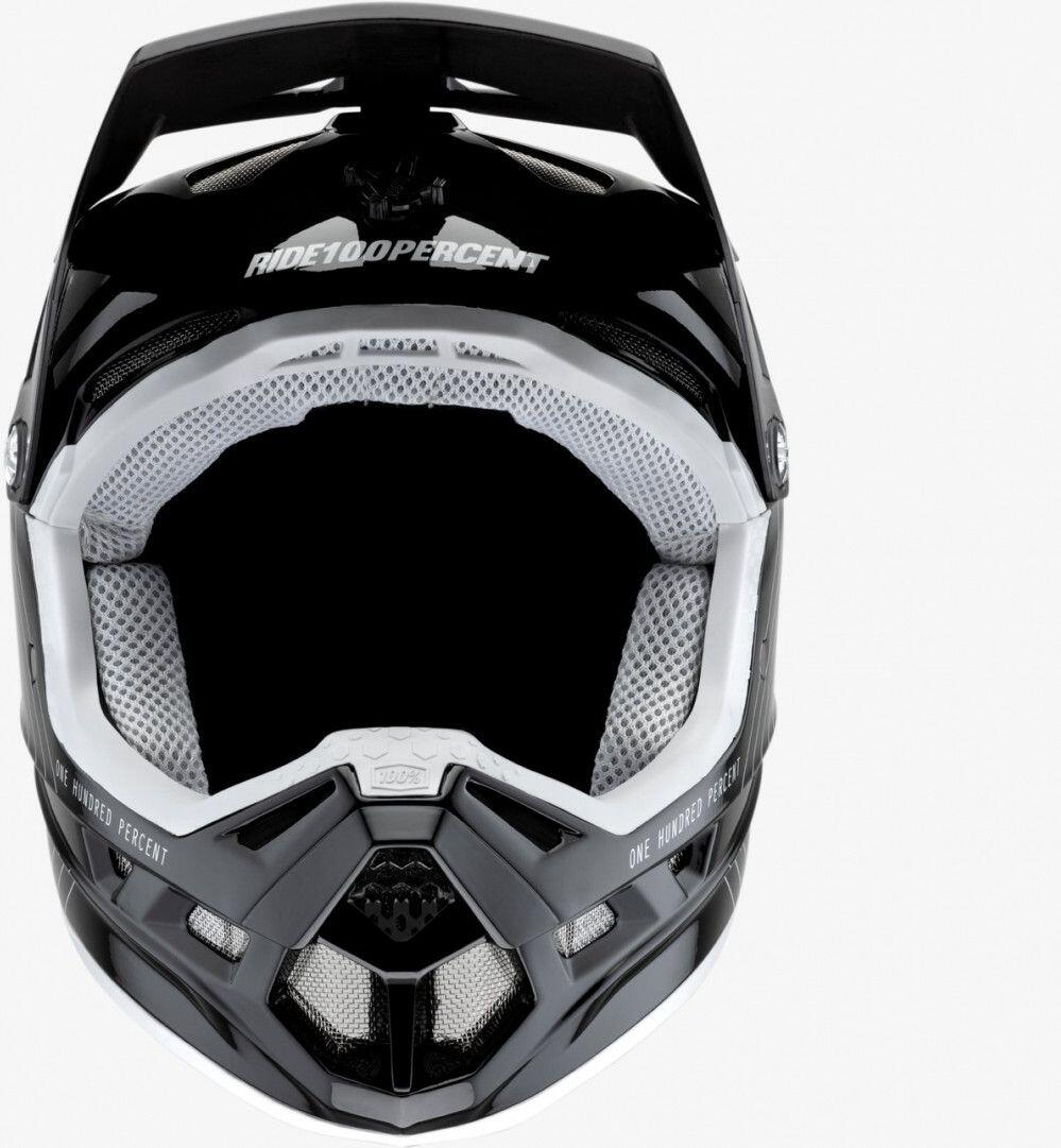 Casque Intégral 100% Aircraft Composite Silo Noir 3/5